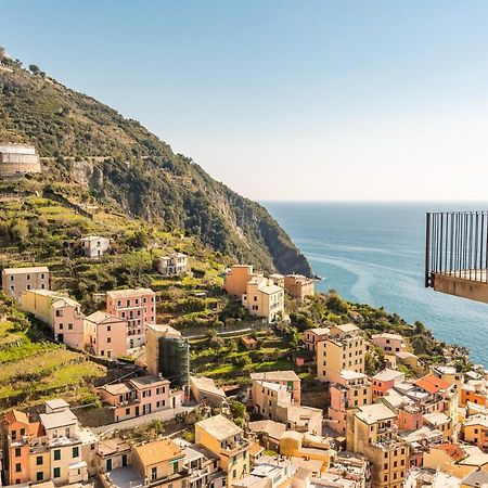 Cinque Terre D'Amare Sea View Big Apartment For Travel Lovers Riomaggiore Exterior foto