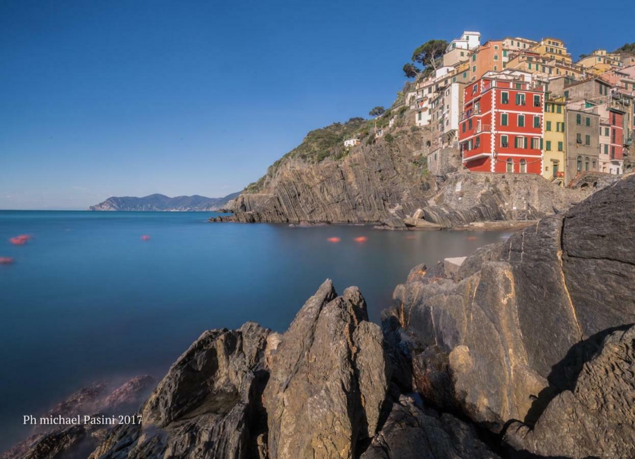 Cinque Terre D'Amare Sea View Big Apartment For Travel Lovers Riomaggiore Exterior foto