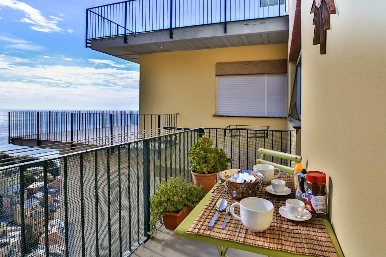 Cinque Terre D'Amare Sea View Big Apartment For Travel Lovers Riomaggiore Exterior foto